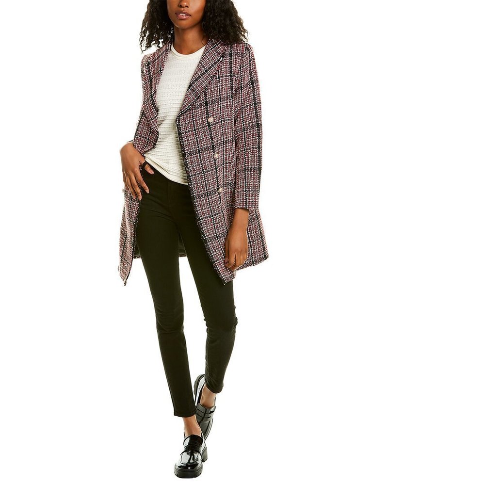 Pascale La Mode Tweed Coat